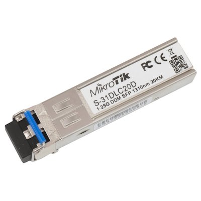 SFP/QSFP moduly a DAC kabely MikroTik